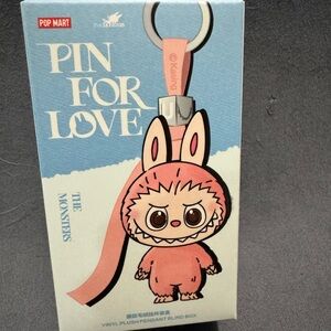 Pop Mart Pink Monster Keychain